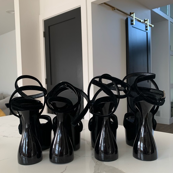 Tom Ford Velvet Disco Platform Sandal - Picture 7 of 16